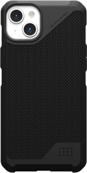 UAG - Metropolis LT Mag Hoesje iPhone 15 Plus - kevlar zwart