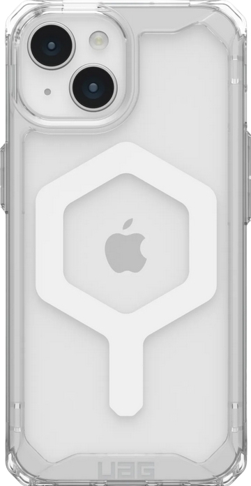 UAG - Plyo Mag iPhone 15 Case - transparant/wit