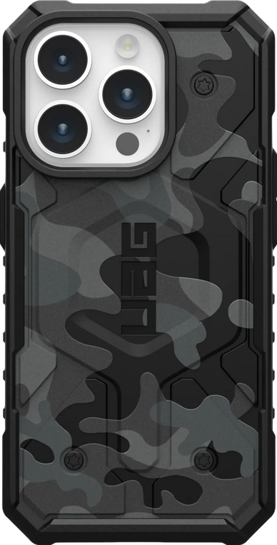 UAG - Pathfinder SE iPhone 15 Pro Hoesje - midnight camo