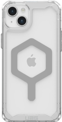 UAG - Plyo Mag iPhone 15 Plus Case - transparant/zilver