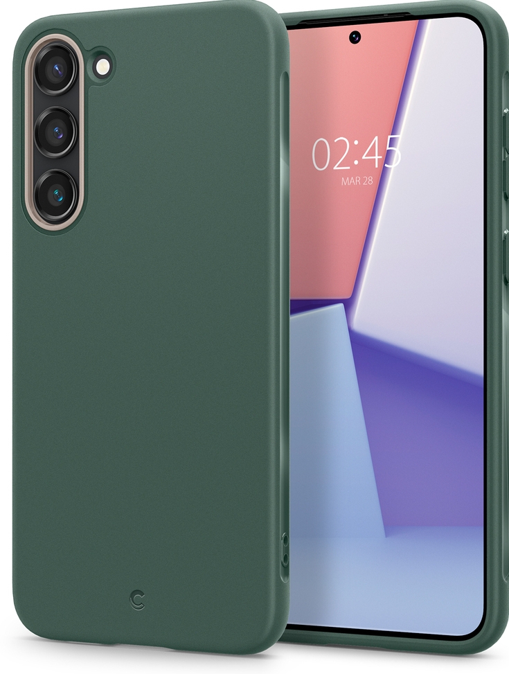Spigen Cyrill Color Brick Samsung Galaxy S23 Hoesje Groen