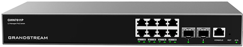 Grandstream GWN7811P Layer-3 Managed Switch 8-Port PoE