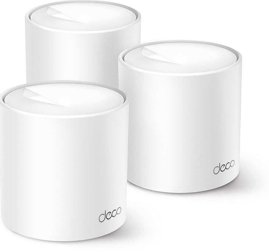 TP-Link Deco X10 - Mesh WiFi - WiFi 6 - 1500 Mbps - 3-pack
