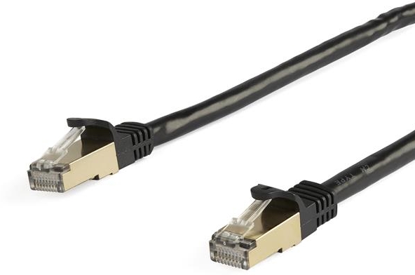 StarTech.com 5m CAT6a netwerkkabel - zwart