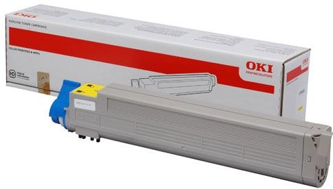 Oki 43837129 Tonercartridge - Geel