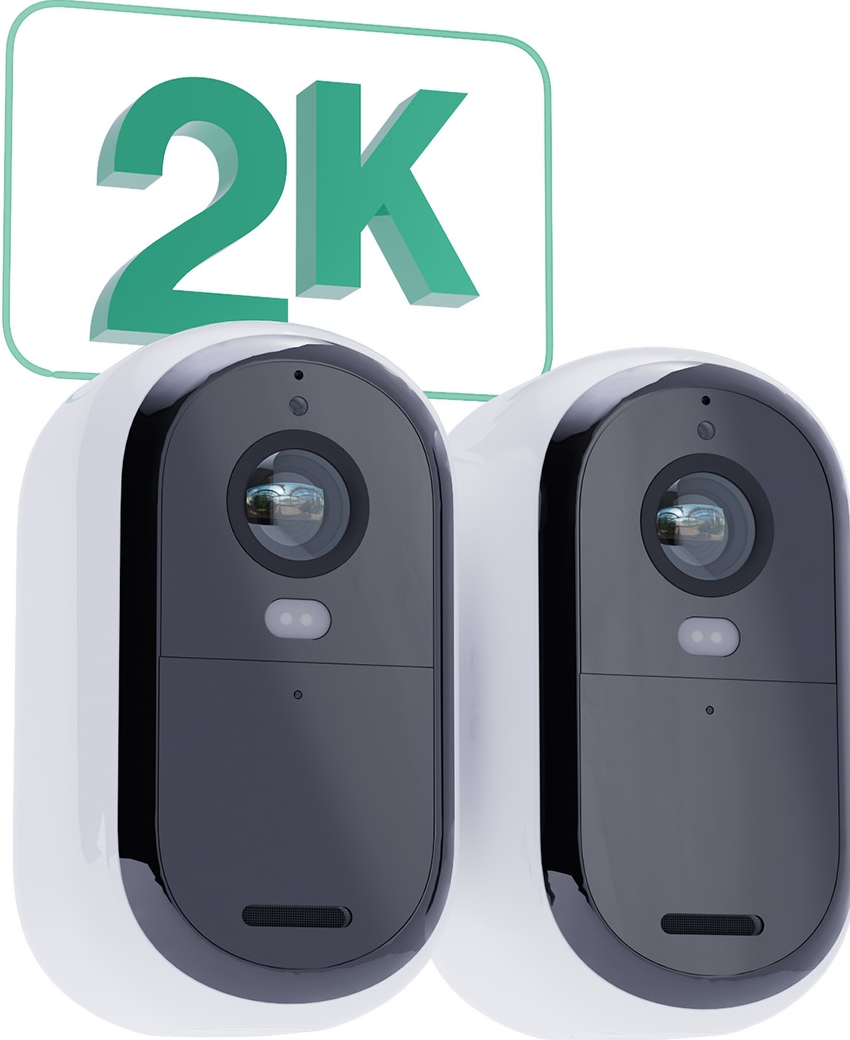 Arlo Essential 2K Outdoor Beveiligingscamera 2-Pack