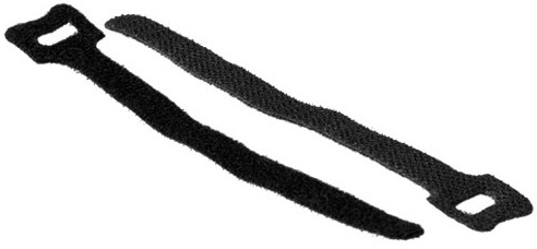 ACT CT4006 Klittenband Tie Wraps | Kabelbinders 16/210 mm | 20 stuks | Zwart