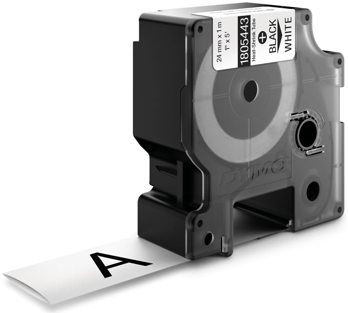 DYMO 24mm RHINO black on white