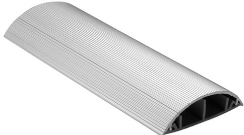 ACT CT4002 Vloergoot PVC met aluminium deksel 70 mm - 1 meter