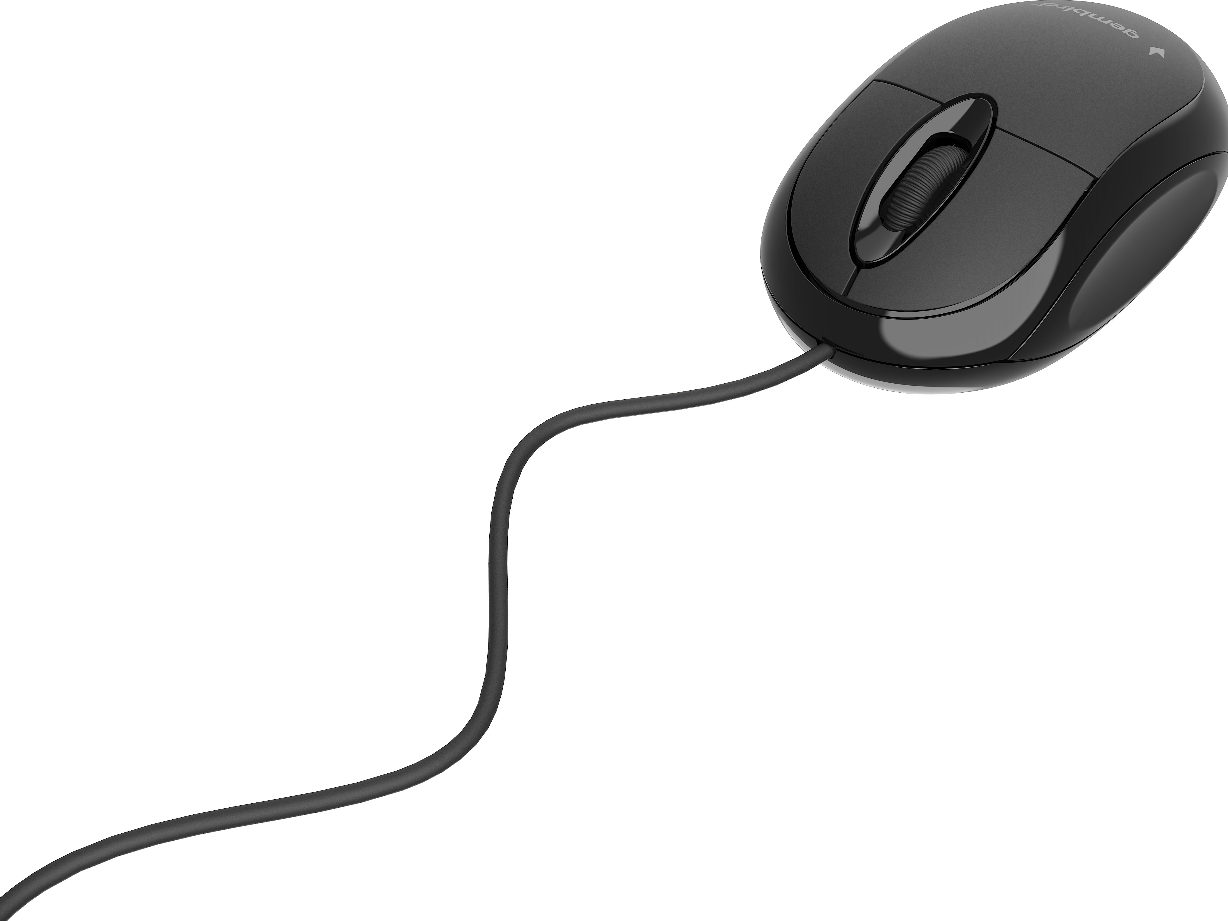 Gembird MUS-U-01 - Muis, zwart