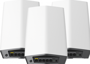 NETGEAR Orbi Pro WiFi 6 Tri-band Mesh System (SXK80B3) - Wifi-systeem (router, 2 satellieten)